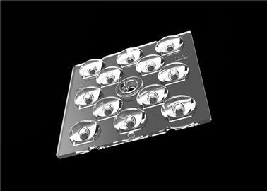 透明なクリー族LEDレンズTYPE3 PCB板L50*W50mmサイズのTransmissive光学装置