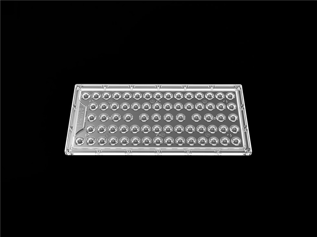 XH-BAA70TYPE5-327155-JY LEDの光学レンズ1 TP5に付き統合4部分3030の70