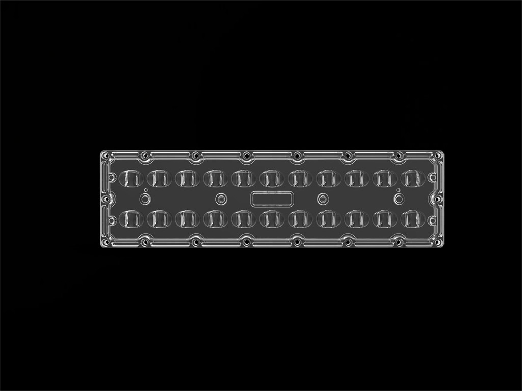 TYPEII-M LEDの街灯レンズSMD7070 22IN1 80*150の程度の高い発電LEDレンズ