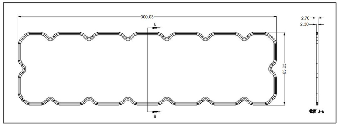 TYPEII-M LEDの街灯レンズSMD7070 22IN1 80*150の程度の高い発電LEDレンズ