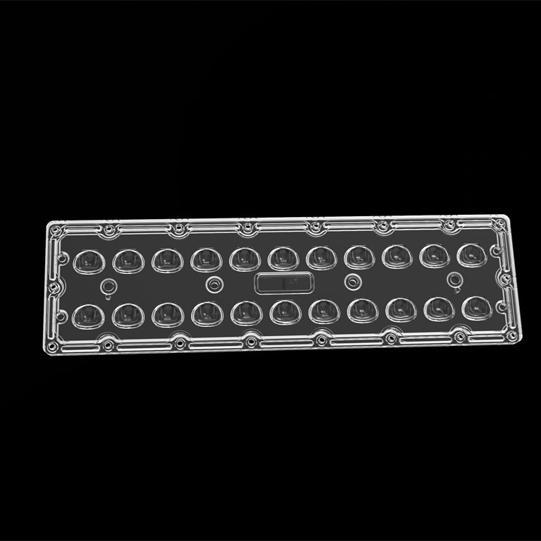 長方形LEDの街灯レンズSMD7070 22IN1 TYPE4Sレンズの高い発電LEDレンズ