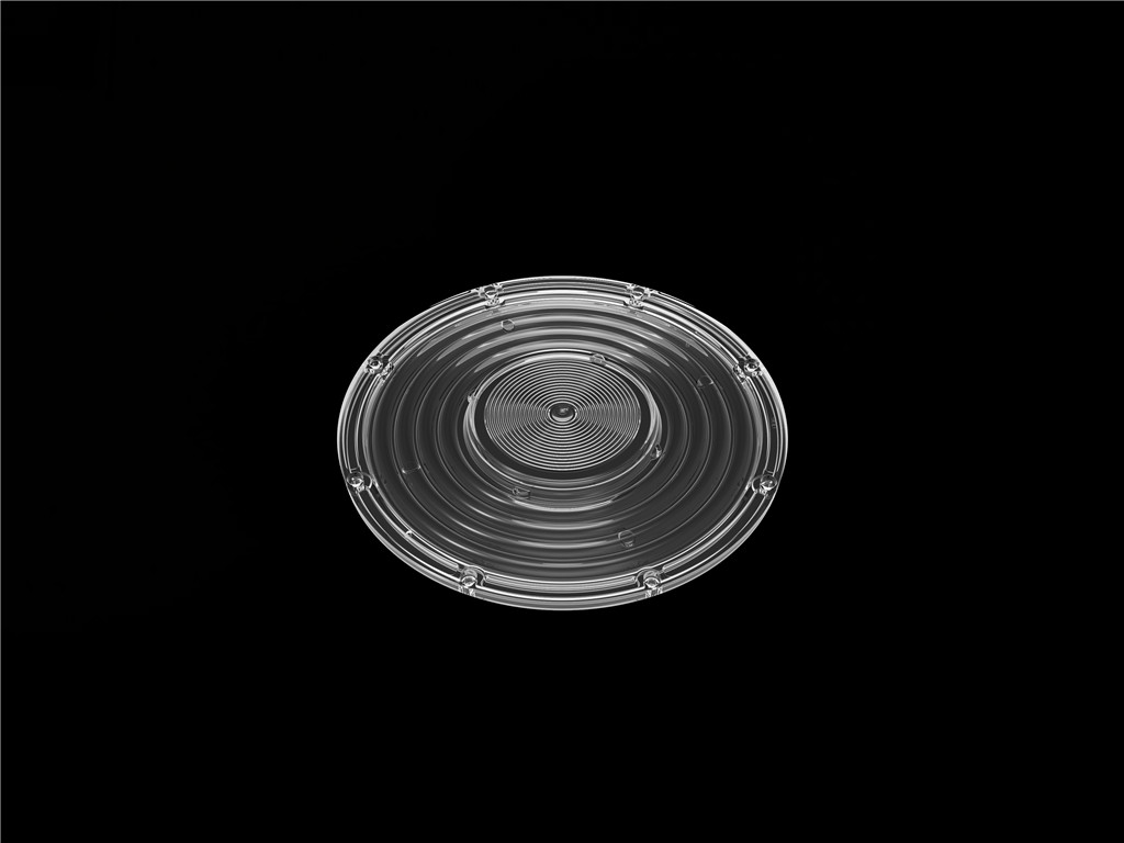 白いUFO LED高海湾レンズ エナジーを節約する照明のためのアクセサリーガスケットヒートシンク