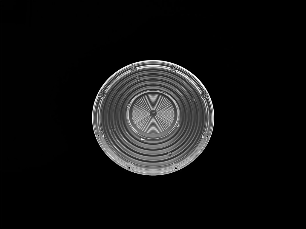 白いUFO LED高海湾レンズ エナジーを節約する照明のためのアクセサリーガスケットヒートシンク