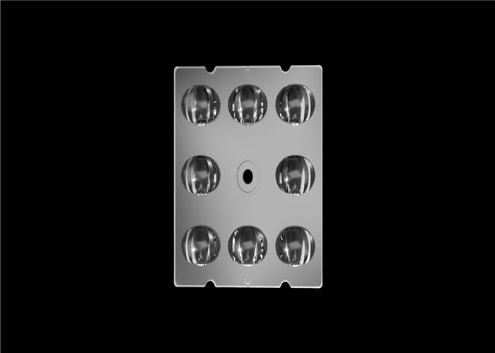 LED Sreetライトのための1つの反射器のキットの非対称的なクリー族XTE多LEDレンズ8