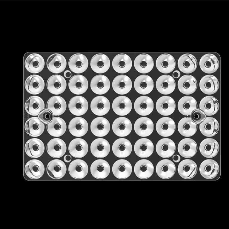 54IN1 30度 屋外照明 3030 LEDレンズ PC LED光学 スタジアムライト/ピッチライト L144*W94mm