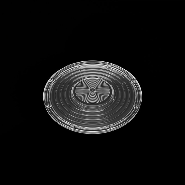 150W UFO LED ハイベイライトレンズ ACタイプ 206mm / 90度 2835/ 3030LED PC光学レンズ