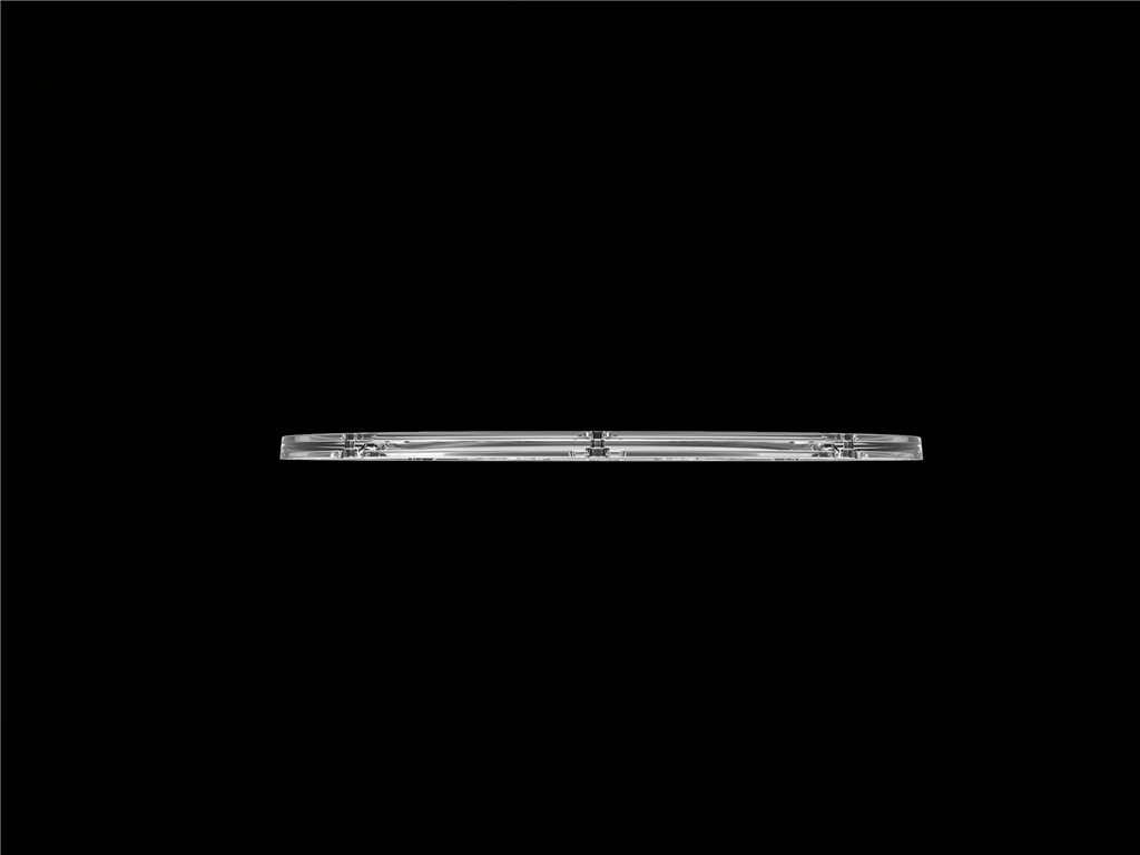 206mm 直径 丸いモジュールレンズ 高湾ライト UFOレンズ 90度 φ206mm PC LEDレンズ