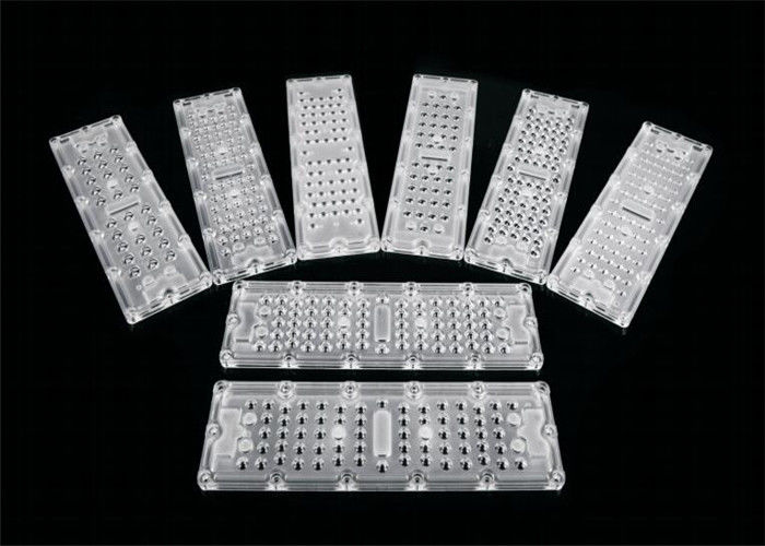 PCB板が付いている非対称的なLEDの球根レンズ80*150の程度の街灯の光学レンズ