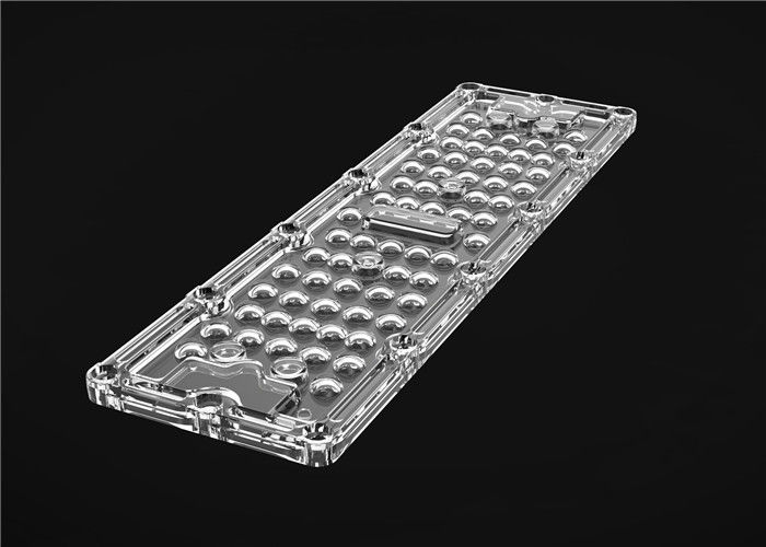 円形パターン3030クリー族LEDレンズ、トンネルの照明のためのL236*W70mmのサイズのクリー族LEDの光学