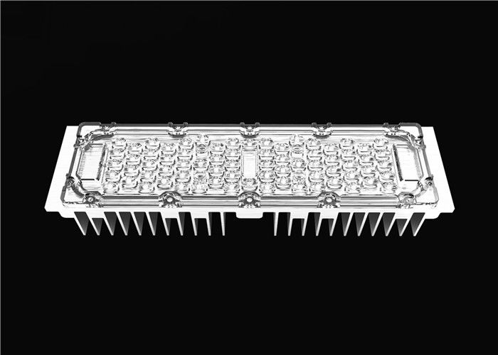 72 PCB板が付いているLEDの街灯のための1シリコーンLEDレンズの光学レンズで