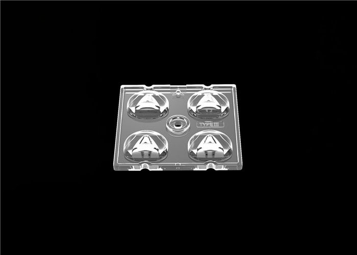 広域の照明のための2x2 PC LEDの街灯モジュール レンズ50*50mmのサイズ