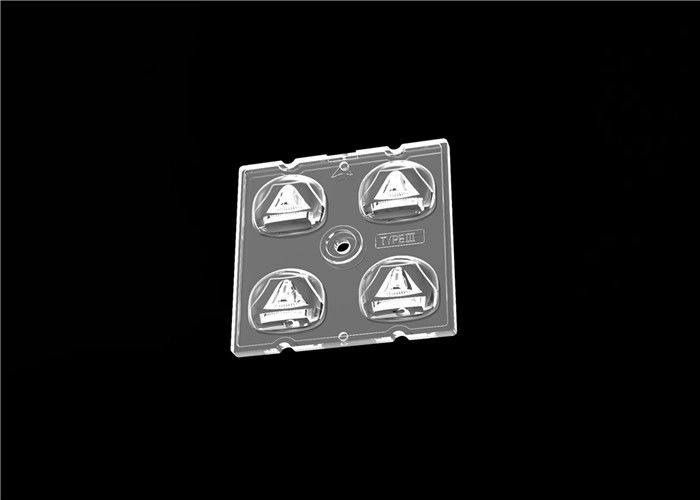 広域の照明のための2x2 PC LEDの街灯モジュール レンズ50*50mmのサイズ