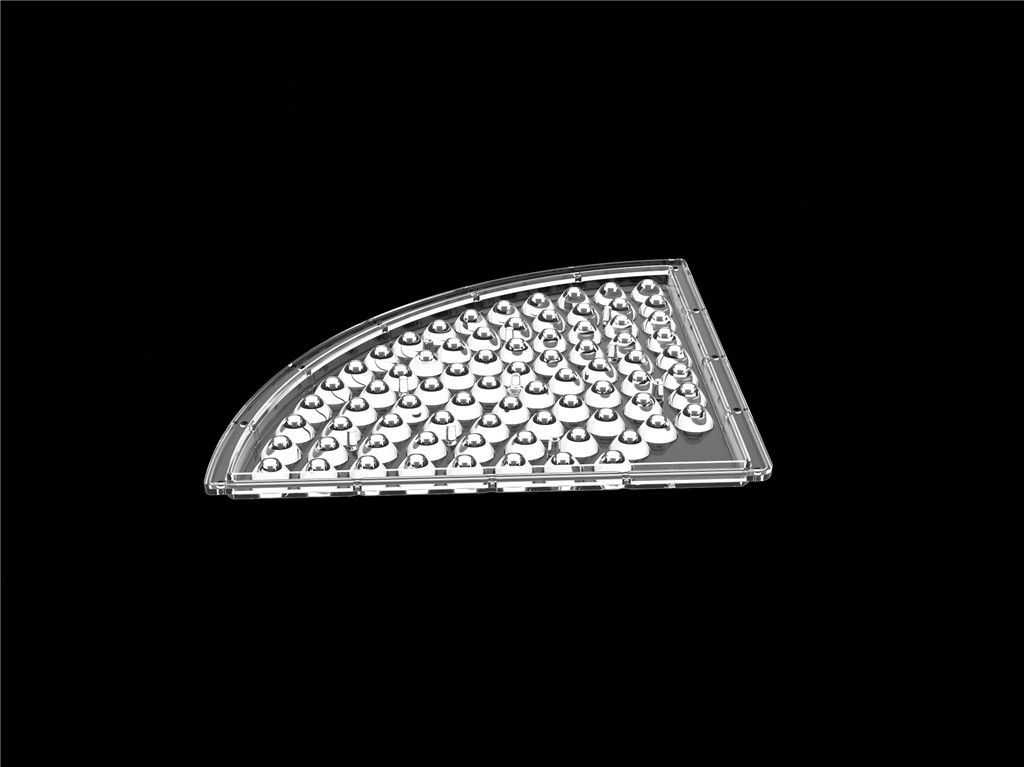 特別な形LEDレンズの反射器/LEDのストリップ レンズD235*H9.4mmのPC材料