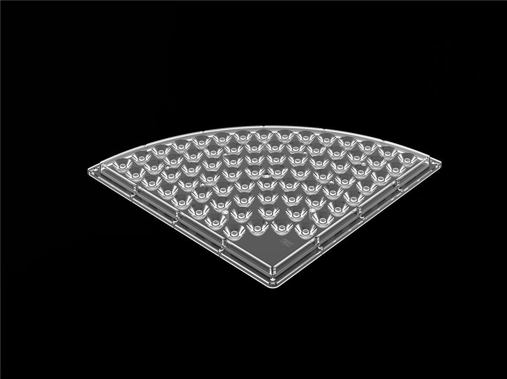 特別な形LEDレンズの反射器/LEDのストリップ レンズD235*H9.4mmのPC材料