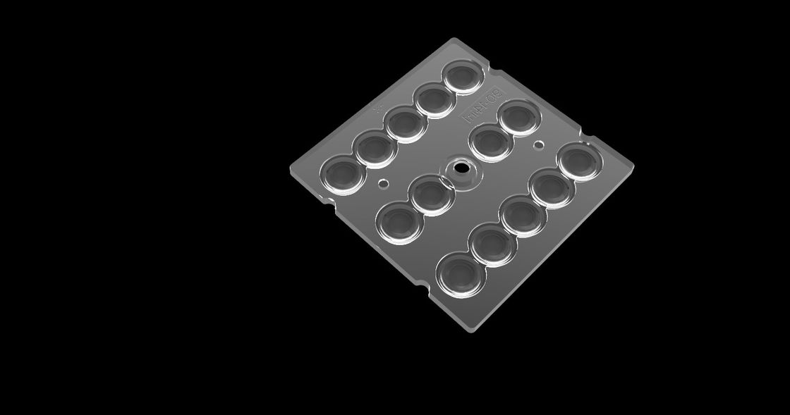 14 LEDの照明のための1 PMMAの光学に付き、トンネルの照明のための90度LEDレンズの配列